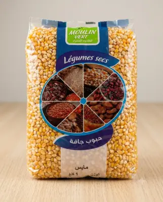الطاحونة الخضراء حبوب الذرة 1كلغ