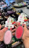 Brosse a cheveau cerise