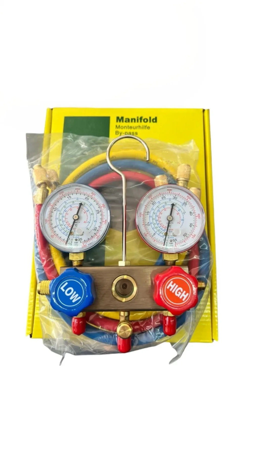 _Mano 2 voie manifold R134a _+flexible