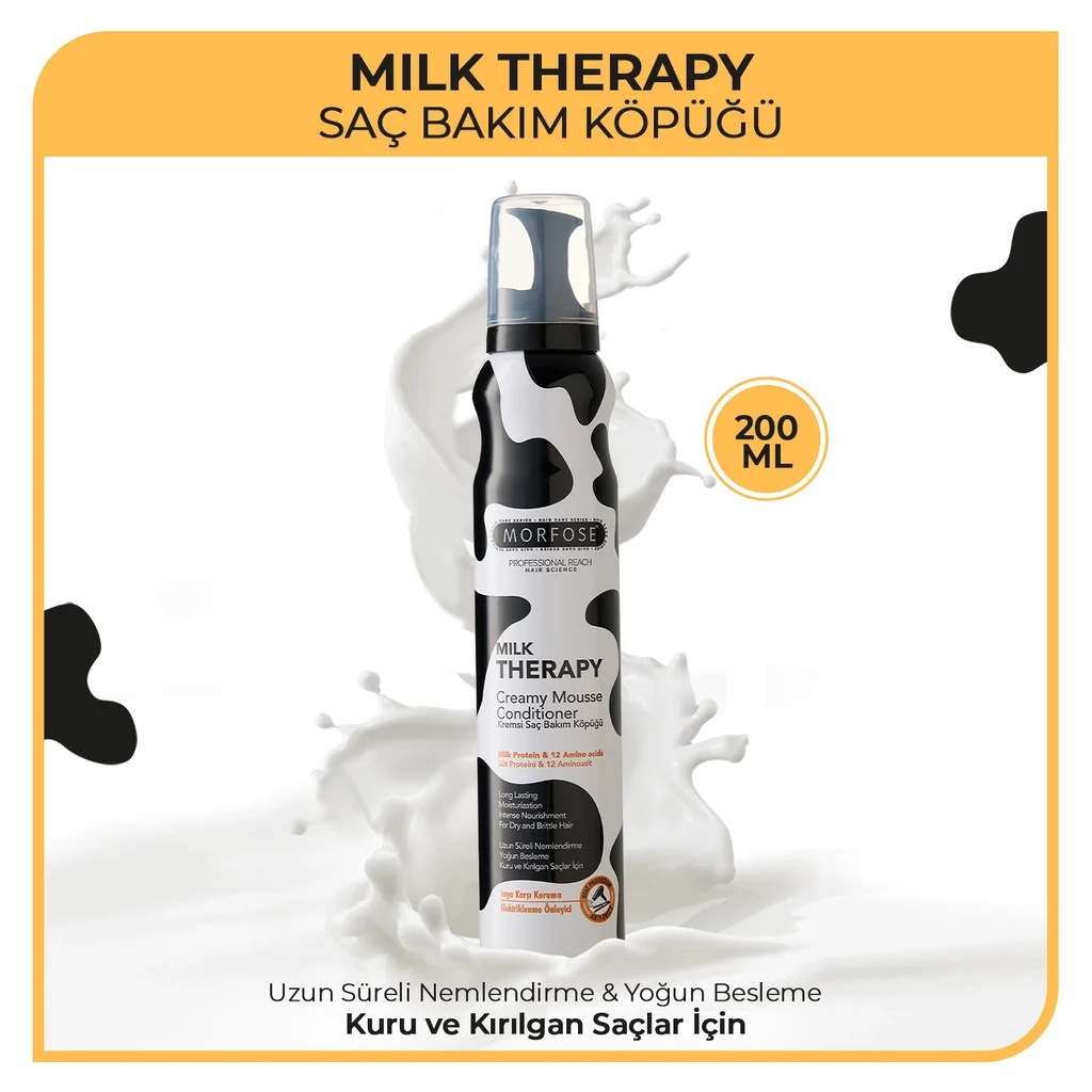 Mousse capillaire Morfose Milk Therapy 200 ml