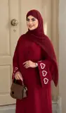 عباءة القلوب الفاخرة