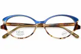 Lunettes de Vue LAFONT Paris – Modèle COSMOS 067 – Monture Design Bleu & Écaille