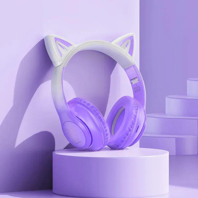 Casque  W42 Cat Ears  wireless wired