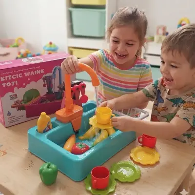 Kitchen sink toys لعبة حوض مطبخ