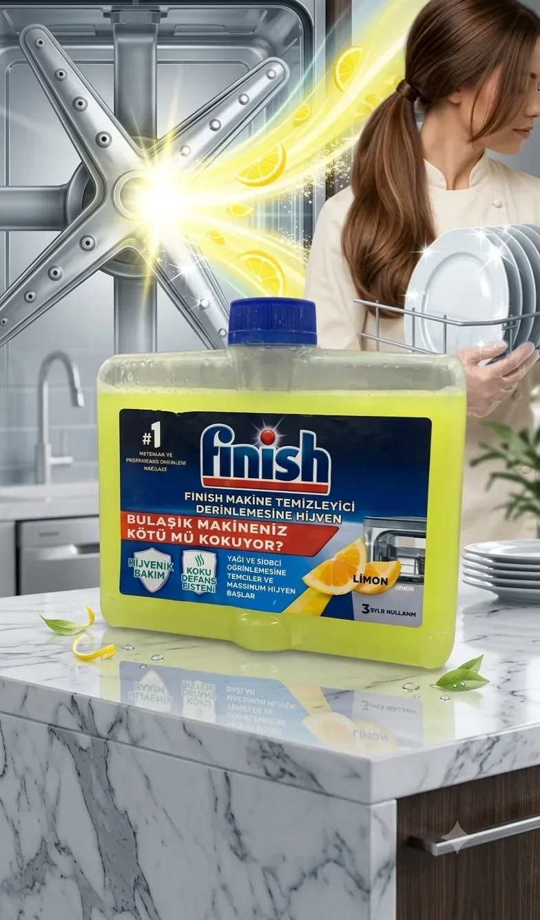 منظف غسالة الصحون Finish – برائحة الليمون