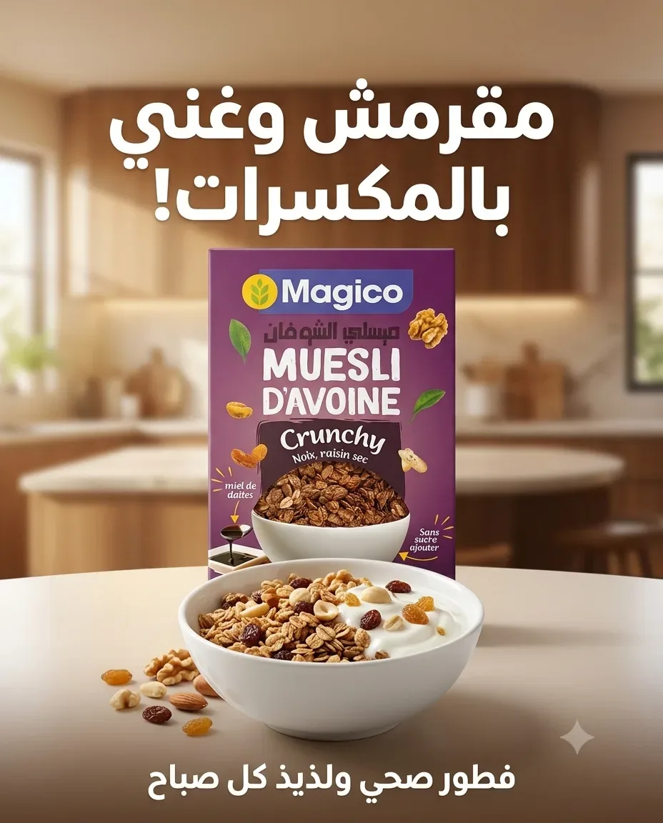Magico ميسلي الشوفان 400غ