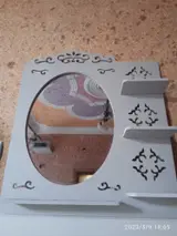 Oval Bathroom Mirror Shelf CNC File