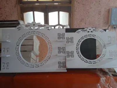 Decorative Double Mirror Panels CNC File