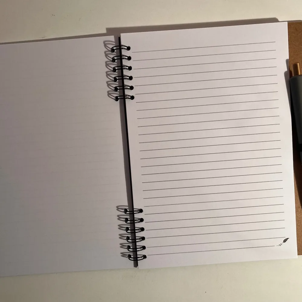 Black notebook