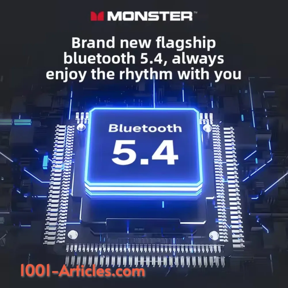 Écouteurs Wireless Gaming, MONSTER MaxStar MQT52
