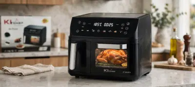 مقلات هواية كيتشاف Air fryer kichef 11.5L