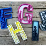 Lettres de Décoration Florale
