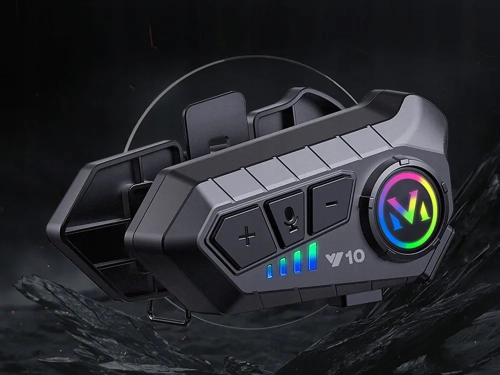 Bluetooth Y10 casque moto - Sans fil Son Haite Qualité