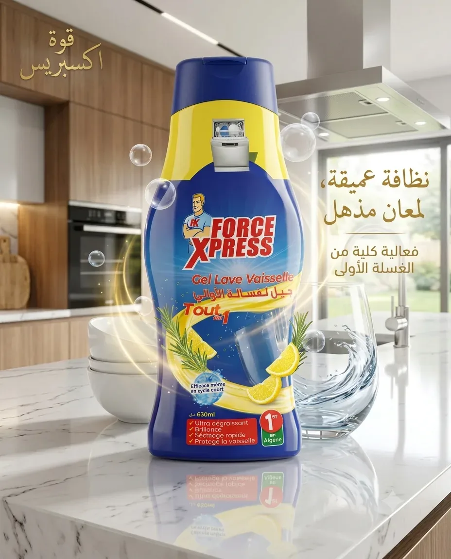⚡ Force Xpress – جل غسالة الصحون