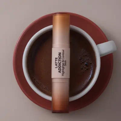 Latte Addiction Highlighter Contour Stick