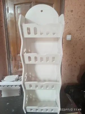Wall-Mounted Bathroom Rack CNC File