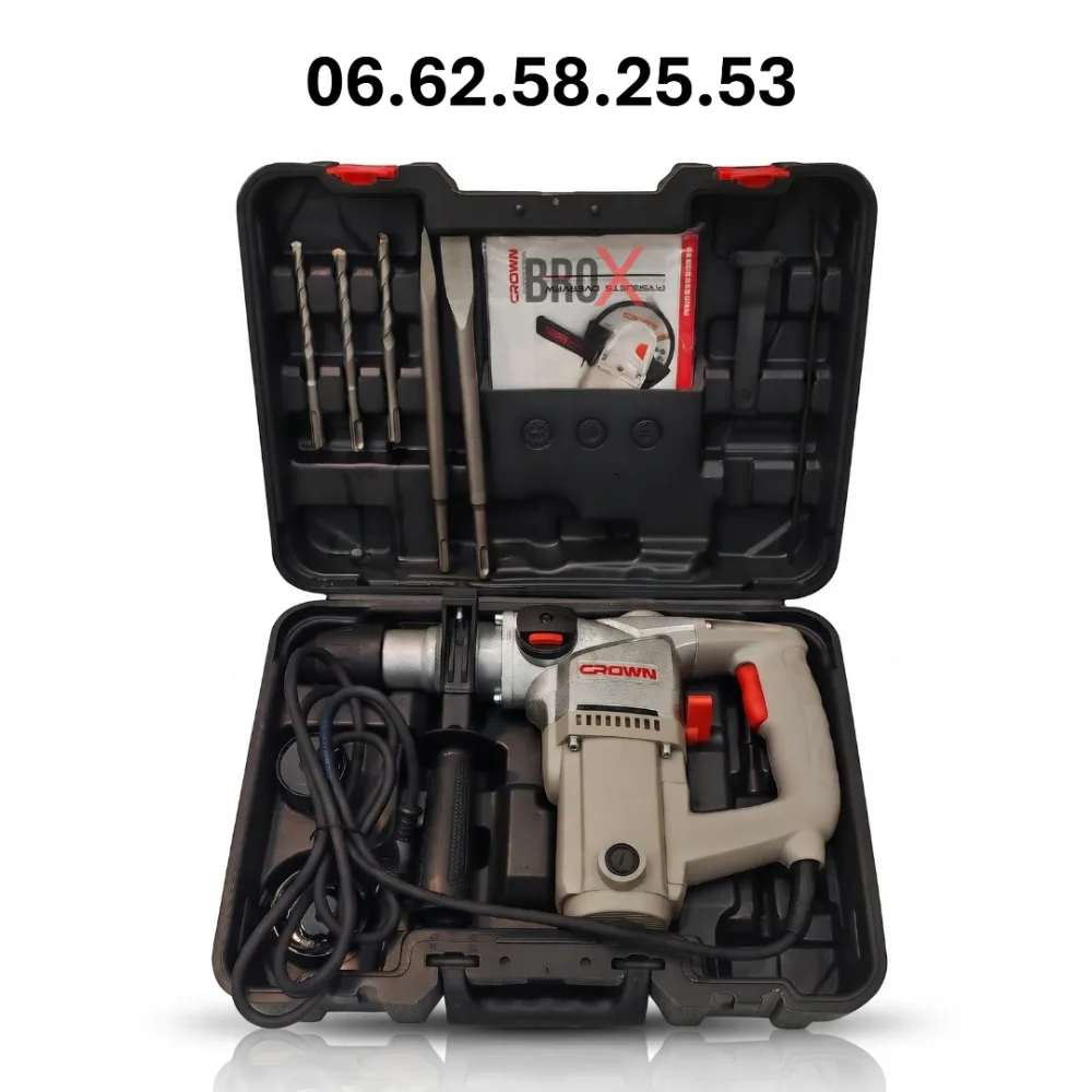 Marteau Perforateur  1100w CROWN CT18101 BMC 1100W