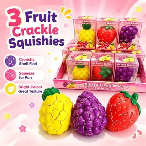 All fruit  crispy squishy
