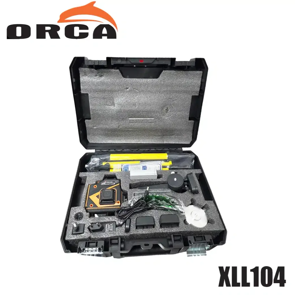 Niveau Laser 4D 16 Lignes 25m avec Trépied ORCA XLL104