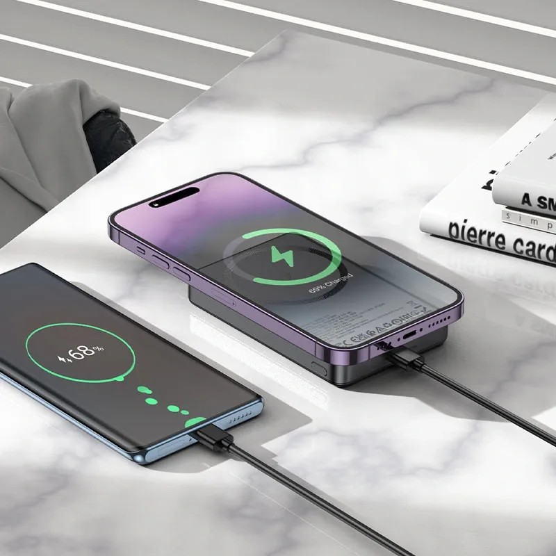 Power bank  Q34 Clever  PD20W wireless charging 10000mAh