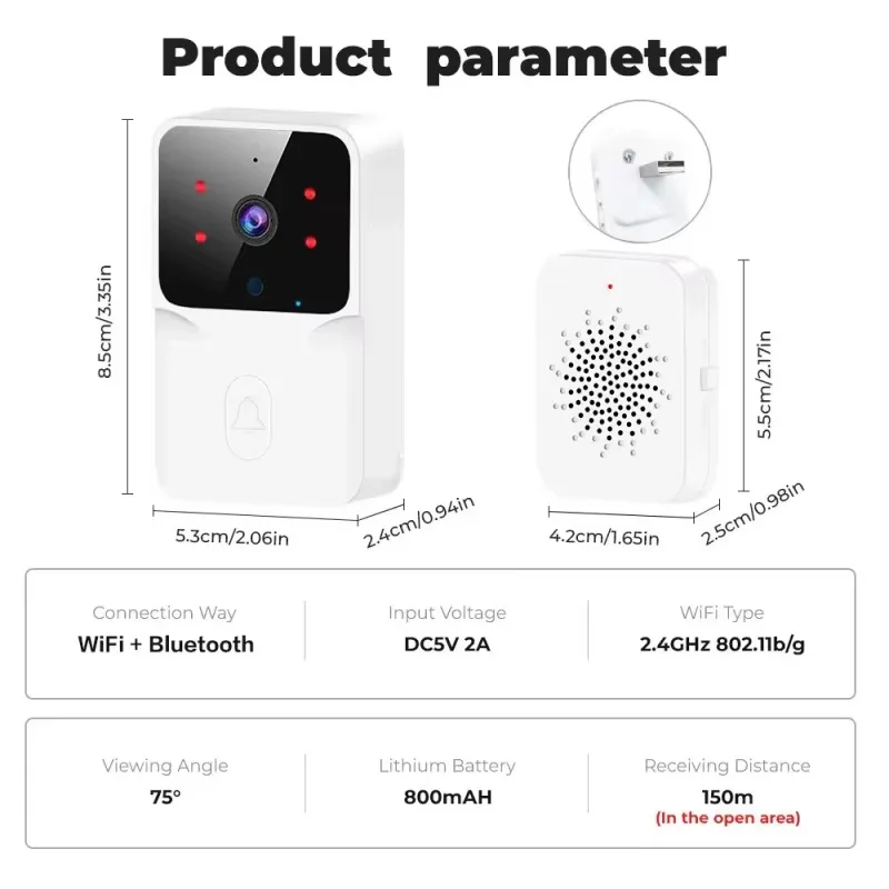 Sonnette vidéo WiFi
