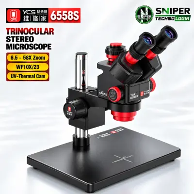 TRINOCULAR STEREO MICROSCOPE YCS 6558S
