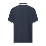 Polo Slazenger col contrasté Bleue marine