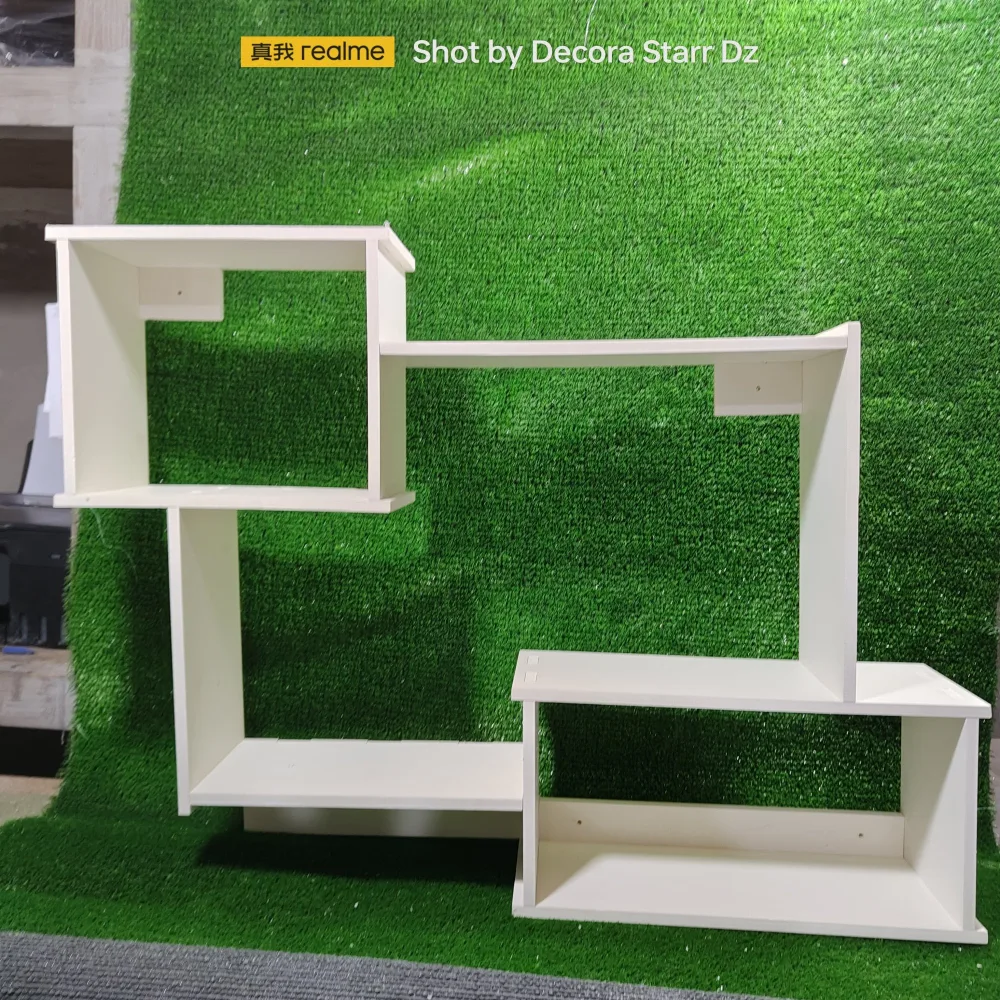 Modern Interlocking Wall Shelf CNC File