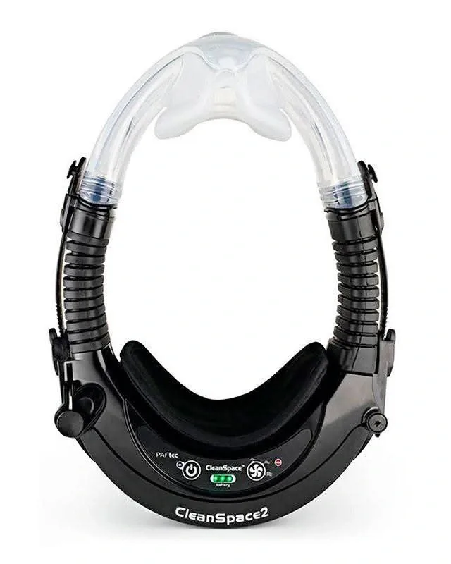 ​جهاز تنفس مزود بمحرك  (CleanSpace Powered Air-Purifying Respirator - PAPR)
