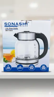 غلاية سوناشي (Sonashi) الزجاجية موديل SKT-1819