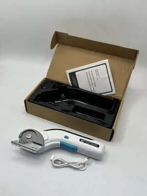 Ciseaux Electrique Rechargeable Disque Rotatif