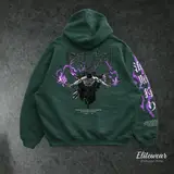 HOODIE OVERSIZE ZORO KING OF HELL