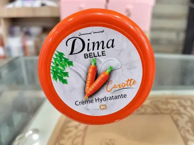 كريم مرطب Dima Belle بخلاصة الجزر (Carotte).