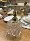 ✨ Distributeur de Savon Facetté – Design Cristal