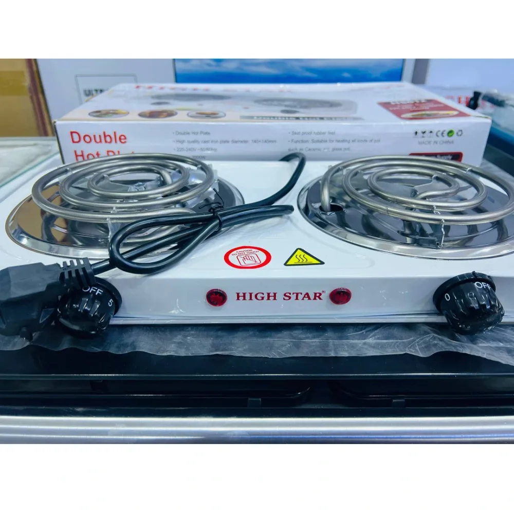 موقد كهربائي ثنائي بقوة 2000W
