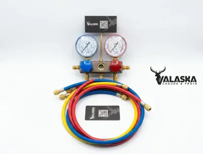 manomètres à 2 voies manifold (made in Switzerland)
