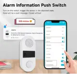 Alarme intelligente Sonor et Lumineuse + Capteur de Lumière et présence PIR, Tuya Smart WiFi