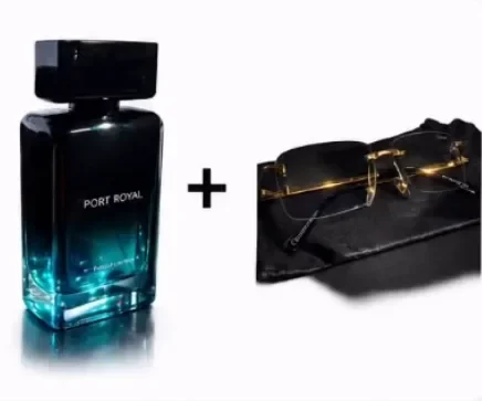parfum Port royal + lunette cartier