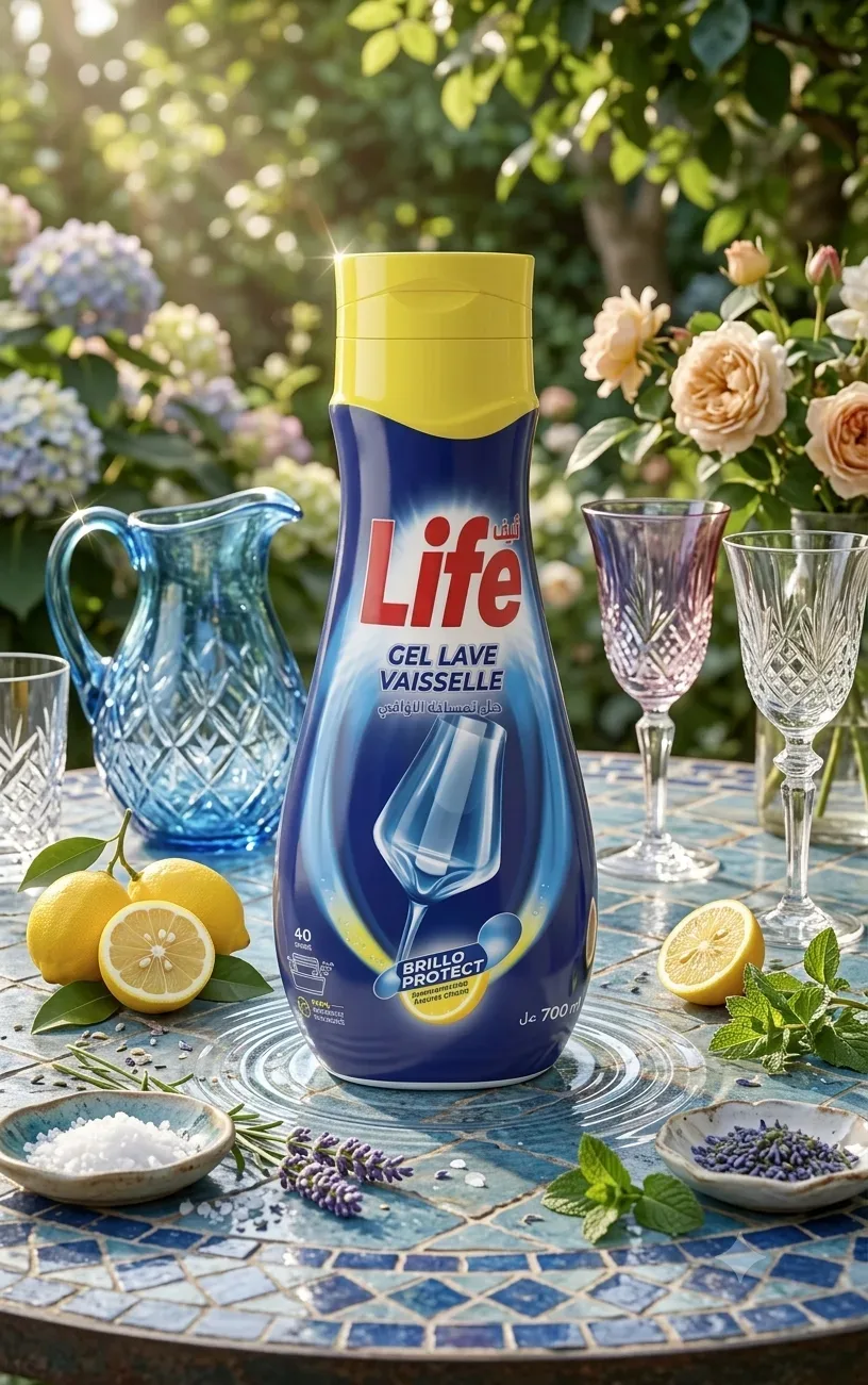 💎🍷 Life Gel Lave Vaisselle – جل غسيل الأواني الأوتوماتيكي