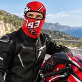 Cagoule Moto Thermique Balaclava Redbull - قناع واقي وجه كامل حراري للدراجات النارية