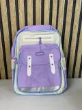 Sac à Dos Scolaire Style Kawaii Grand Volume Tissu Imperméable Rose SACKDS01RS - حقيبة مدرسية بتصميم كاوايي