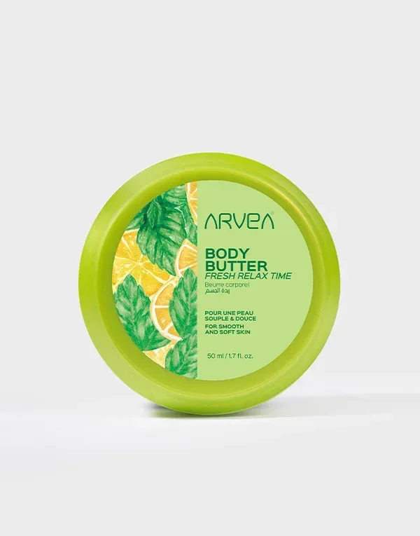 BODY BUTTER FRESH RELAX TIME زبدة الجسم فراش رولاكس تايم عناية مكثفة ونفحات من الاسترخاء