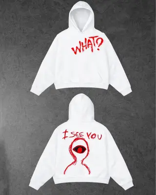 HOODIE OVERSIZE I SEE YOU