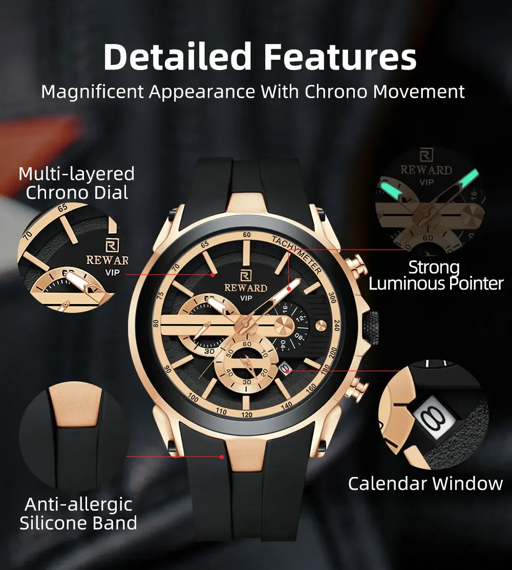 MONTRE REWARD VIP HOMME