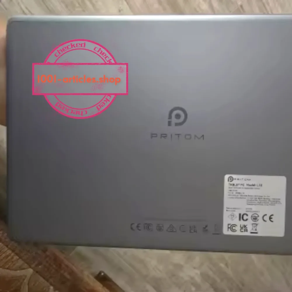 Tablette PRITOM TAB 11, 10.1 pouces, Android 14, 08 Go/128 Go, 8000 mAh, Wifi