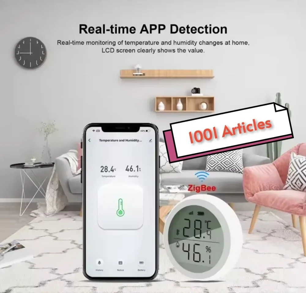 Capteur température Smart Tuya Zigbee