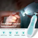 آلة قص أظافر كهربائية للأطفال (Baby Nail Trimmer)