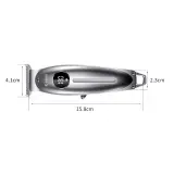 Kemei KM-1948 Tondeuse 5W – 1400mAh, 7500 RPM, USB Type-C