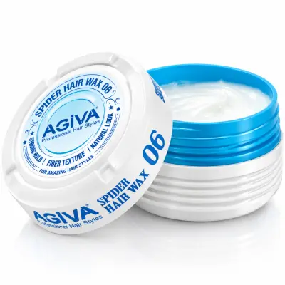 AGIVA Spider Hair Wax 06 Super Hard 175ML – Cire Coiffante