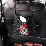Filet de Rangement Universel en Maille pour Siège Auto – حاجز أطفال ومنظم أغراض